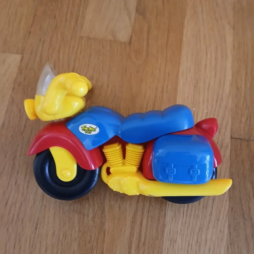 Tim-Mee Processed Plastics Toy Motorcycle Vintage